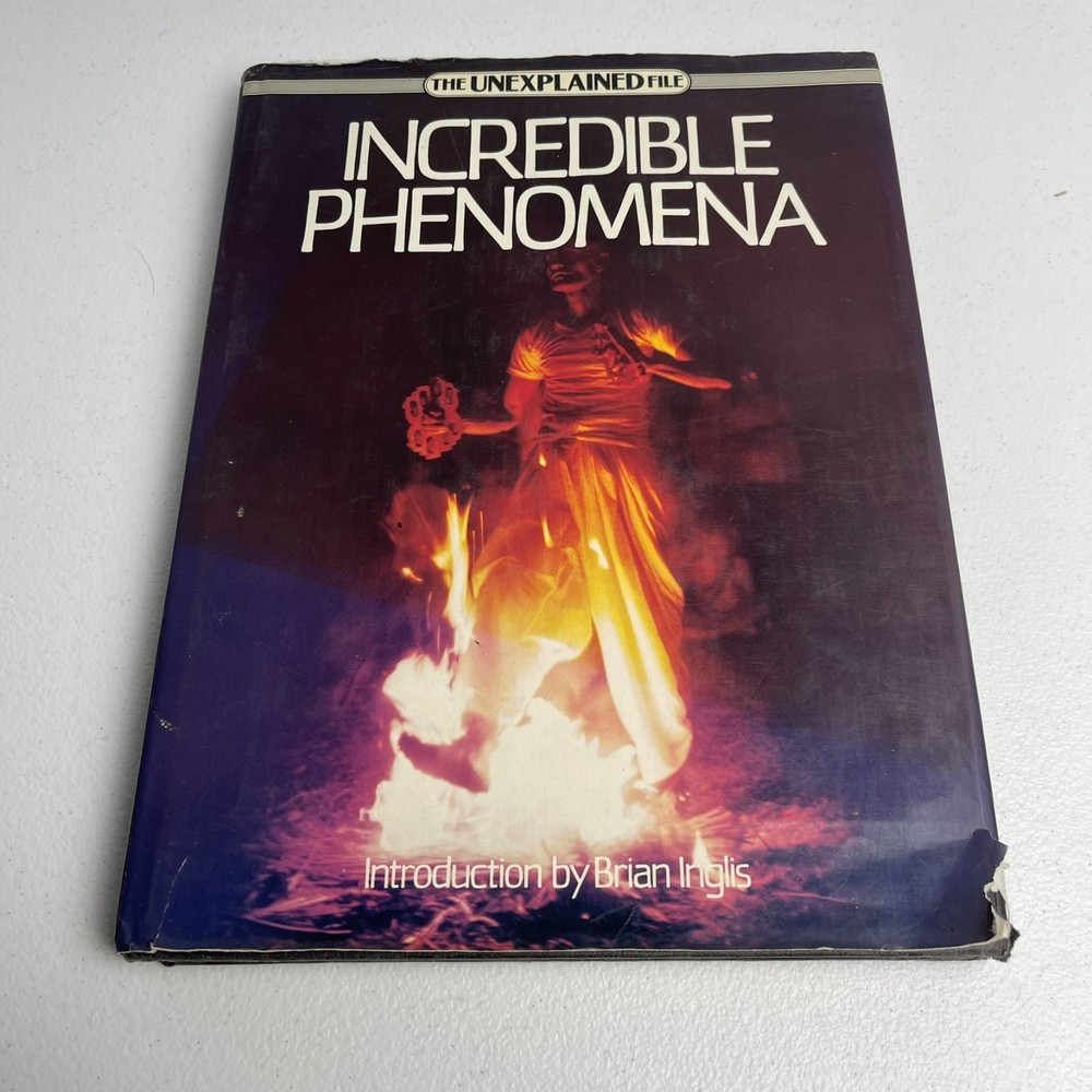 Incredible Phenomena – Brian Inlis – The Unexplained File VTG HC