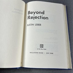 Transfigurations Bishop & Beyond Rejection Leiber 2 Vintage Hardcover Book