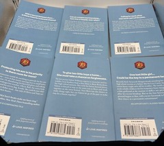 Lot of 6 Love Inspired Inspirational Romance Fiction Book August 2024 Paperback