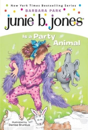 Junie B. Jones Is a Party Animal (Junie B. Jones, No. 10) – Paperback – GOOD