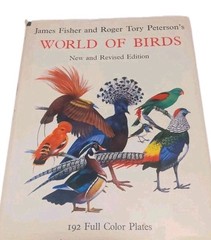 World of Birds James Fisher Roger Tory Peterson Vintage Bird book Hardcover