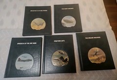 The Epic of Flight Time-life Books Lot Of 5 Hardcover Vintage Aviation History