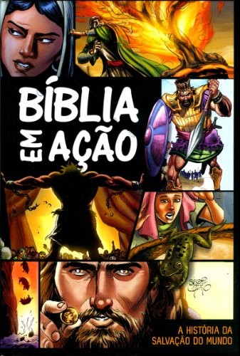 BIBLIA EM ACAO, HISTORIAS EM QUADRINHOS By Sergio Cariello **BRAND NEW**