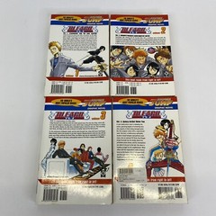 Bleach Vol. 1-4 Manga English Tite Kubo Jump 1 2 3 4 Book Lot