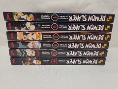 Demon Slayer Kimetsu No Yaiba Lot 6 Vol 1, 6, 8, 9, 10 & Water & Flame Eng Manga