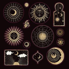 Celestial Wonders Sticker Book (over 900 stickers!)