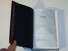 TWILIGHT Saga ECLIPSE by Stephanie Meyer! FIRST EDTION (2007 HCDJ)