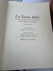 La Sainte Bible Editions Lidis 1973 – Paris Luxury Edition