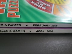 Lot of 2 Family Variety Puzzles & Games & 1 Book With Crosswords by Penny Press