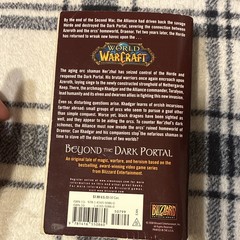 World of Warcraft: Beyond the Dark Portal Rosenberg/Golden PB 2008 Pocket Star