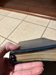 1945 Oxford Scofield Reference Bible KJV Concordance Natural Morocco Leather