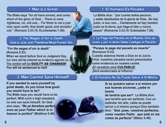 Bible Gospel Tracts: English/Spanish, Pack of 40 in 4 Covers, 20 Pages Each