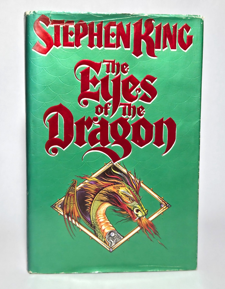The Eyes of the Dragon Stephen King TRUE First Edition First Print HC $18.95 DJ