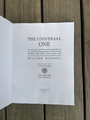 The Universal One (Hardback or Cased Book)