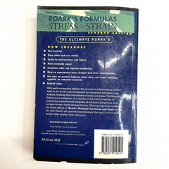 Roark’s Formulas for Stress and Strain by Warren Young, Richard Budynas Seventh