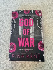 God Of War By Rina Kent Signed Deluxe Edition With Sprayed Edges Legacy Of Gods