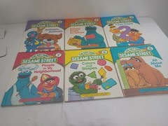 Lot 1989 On My Way With SESAME STREET Vintage Hardcover Books VOLUME #2-15