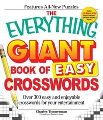 The Everything Giant Book of Easy Crosswords by Charles Timmerman: Used