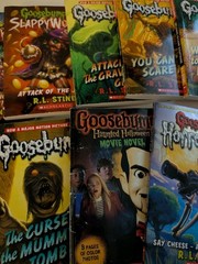 R.L. Stine Goosebumps PB Book Lot Of 10 Ages 9-12 Film/TV Adaptation Horror