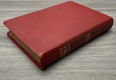 Oxford KJV Scofield Reference Bible 1945 Red Hand Grained MOROCCO Leather 187X