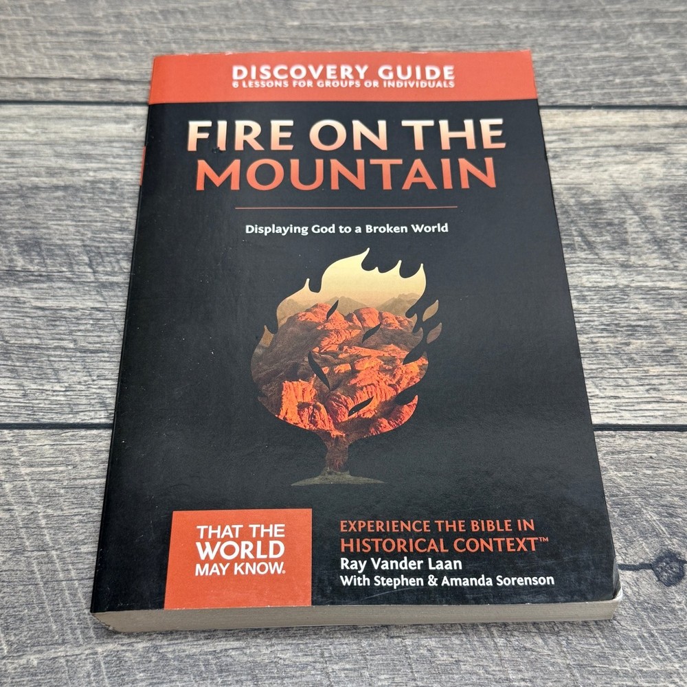 Fire on the Mountain Ray Vander Laan 2012 Discovery Guide Christian Zondervan PB