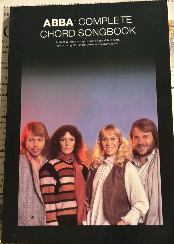 Abba: Complete Chord Songbook * Paperback Book * Pub. U.K. 2001 * 192 Pages
