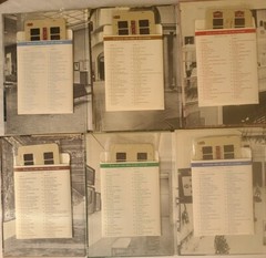 Panorama Colorslide Tour 1960 Books And Record Slides lot of 12 vintage