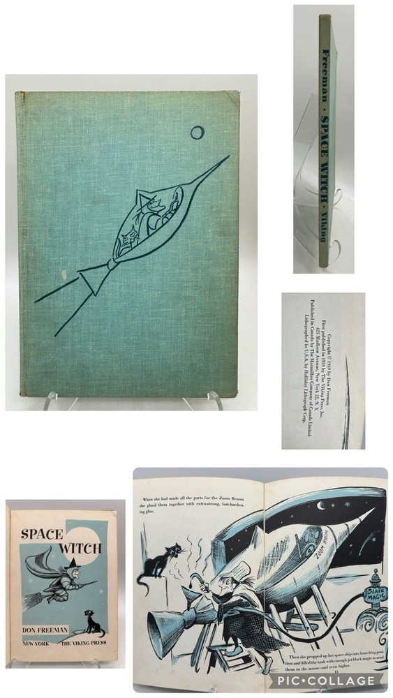 Space Witch Don Freeman 1959 First Edition Viking 1st Printing RARE