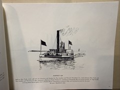Long Island Sound And Narragansett Bay Steam Vessels – Drawings By Samuel Ward