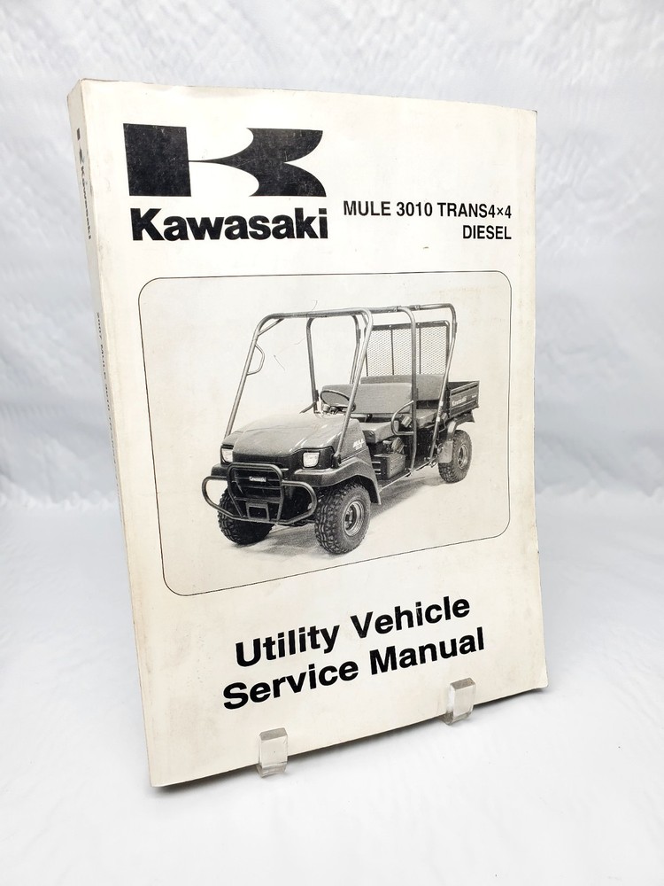 07 Kawasaki Mule 3010 Diesel 4×4 Factory Service Manual 99924-1368-01 KAF950C7F