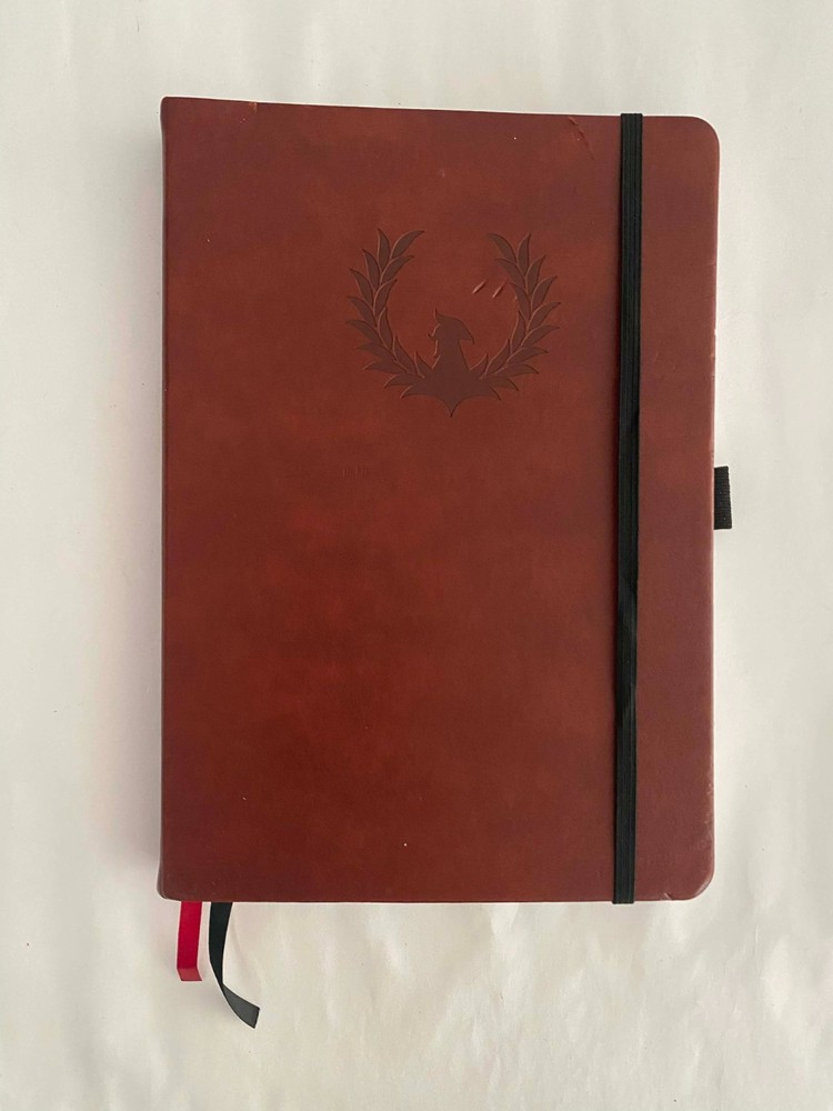 Phoenix Journal ( 9″ X 6 1/4″ X 7/8″ ) Unused – 12 weeks vision Organize GOOD