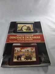Dinosaur Dioramas to Cut and Assemble by Matthew Kalmenoff (1983, Paperback)