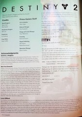 2017 Destiny 2 Prima Collectors Edition Guide Hardcover Guardian Book 352 Pages