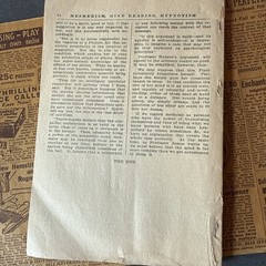 1920’s Hypnotism And Spiritualism How To Hypnotize Owl Cover Booklet GreatGrafix