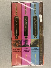 The Kane Chronicles: 4 Book Box Set Brand New Sealed 1-4 Volumes Bundle Lot