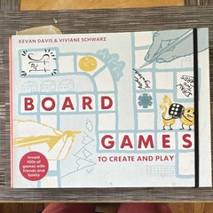 Pavilion Books Board Games to Create and Play Davis/Schwarz HC 2019 Illus 178p