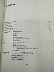 Head Up Displays Designing The Way Ahead Richard Newman 1995 Hardcover 349 Pages