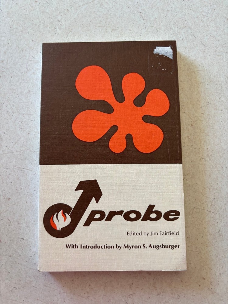 Probe James Fairfield 1972 Evangelism Mennonite Christian Paperback Herald Press
