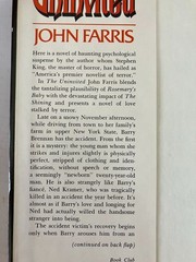 The Uninvited John Farris 1982 Book Club Edition Horror Delacorte Press HC