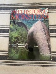 Prehistoric Monsters Dinosaur Book 1987 Jean-Philippe Varin Illustrated PB