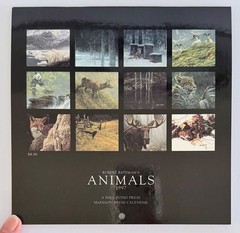 BOOK + artist-signed calendar, The Art of Robert Bateman, hardcover, 180 pages