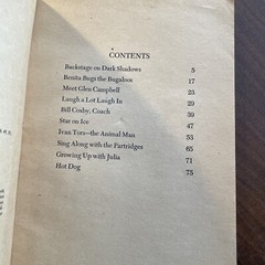 TV Favorites by Linda Beech 1971 ~ Dark Shadows Partridge Glen Cambell