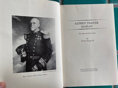 Alfred Thayer Mahan: The Man and His Letters by Robert Seager II 1977 HC DJ
