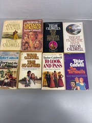 Taylor Caldwell Historical Fiction Lot of 8 Paperbacks (See Photos for Titles)