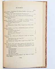 Kleine Anthologie Deutscher Lyrik (1947) Vintage German Poetry Collection