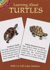 Learning About Turtles; Dover Little A- 9780486418537, paperback, Jan Sovak, new