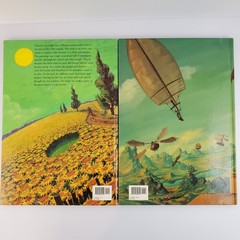 Lot of 2 Great Names Da Vinci Renaissance Painter and Van Gogh Modern Artist HC