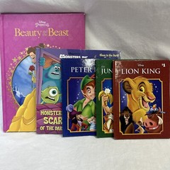 Disney Lot of 5 Books Mixed Titles and Years