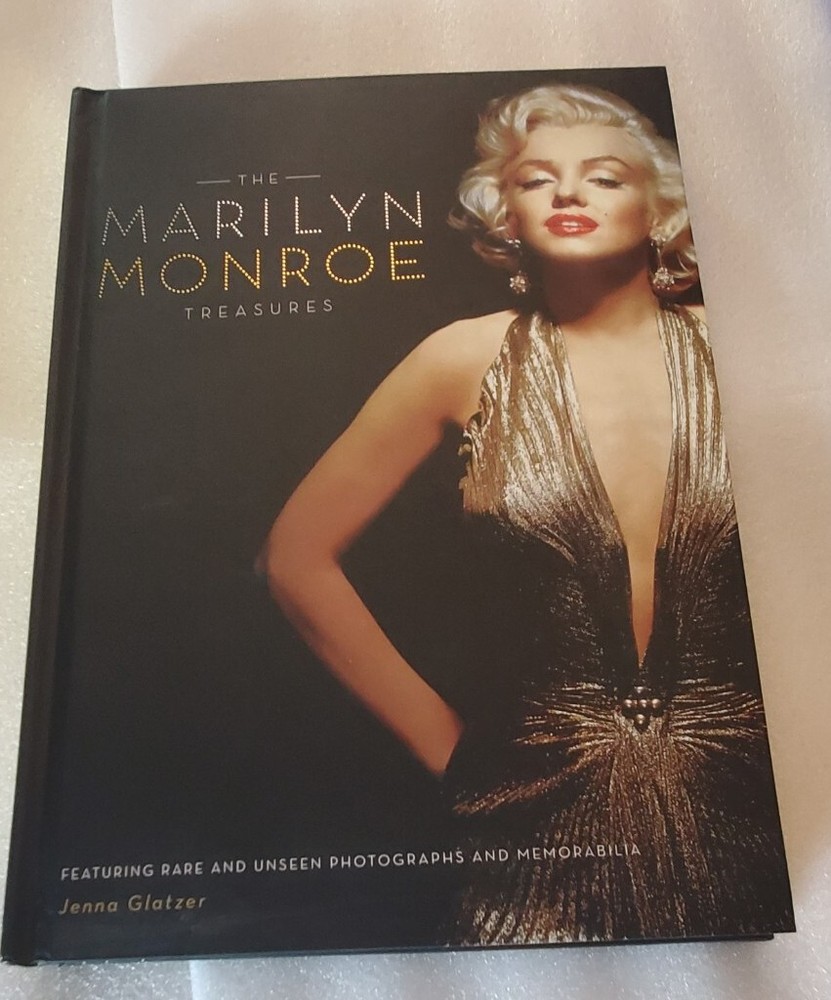 The Marilyn Monroe Treasures by Jenna Glatzer Hardcover NEW 175 Pages Artifacts