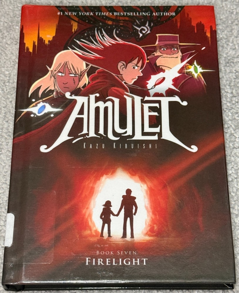 Amulet Kazu Kibuishi 5 Hardcover Book Lot Books 1, 5, 6, 7, 9
